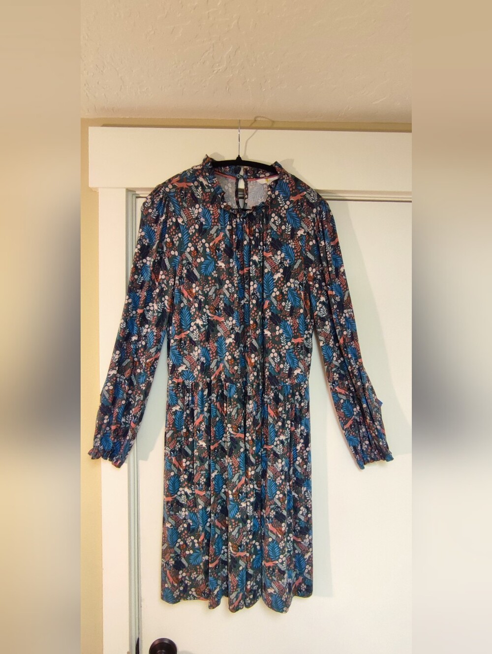 Boden Woodland Animal Jersey Mini/Midi US14